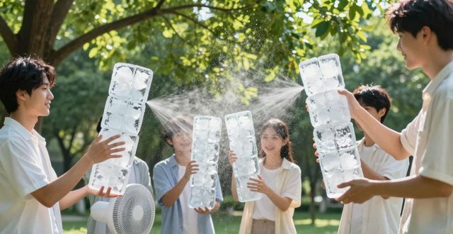 大冰块降温方法_白云区夏季防暑降温大冰块_大冰块户外活动使用时长